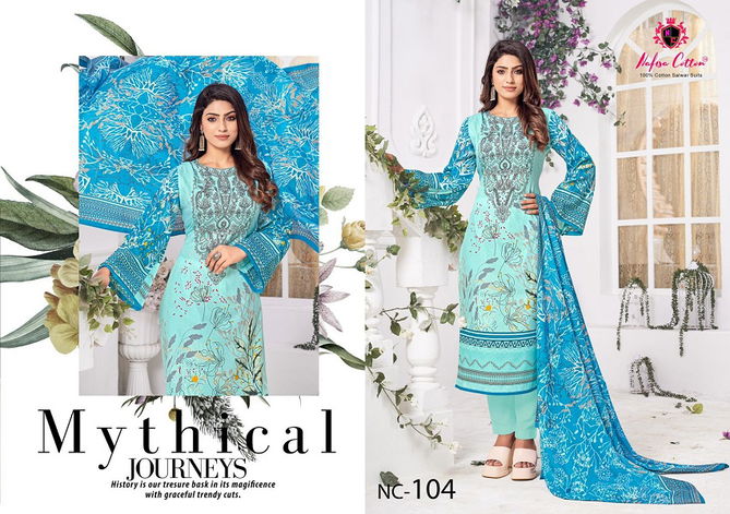 Nafisa Andaaz Karachi Cotton Dress Material Catalog